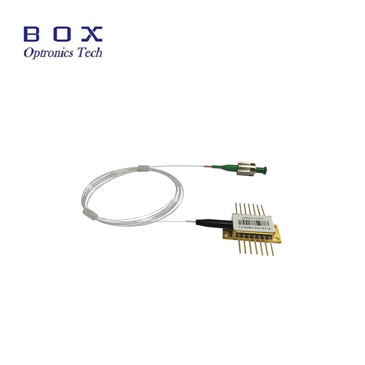 974 nm Laser Pumping Diode FBG Stabilisert 14-pinners smør LD med TEC